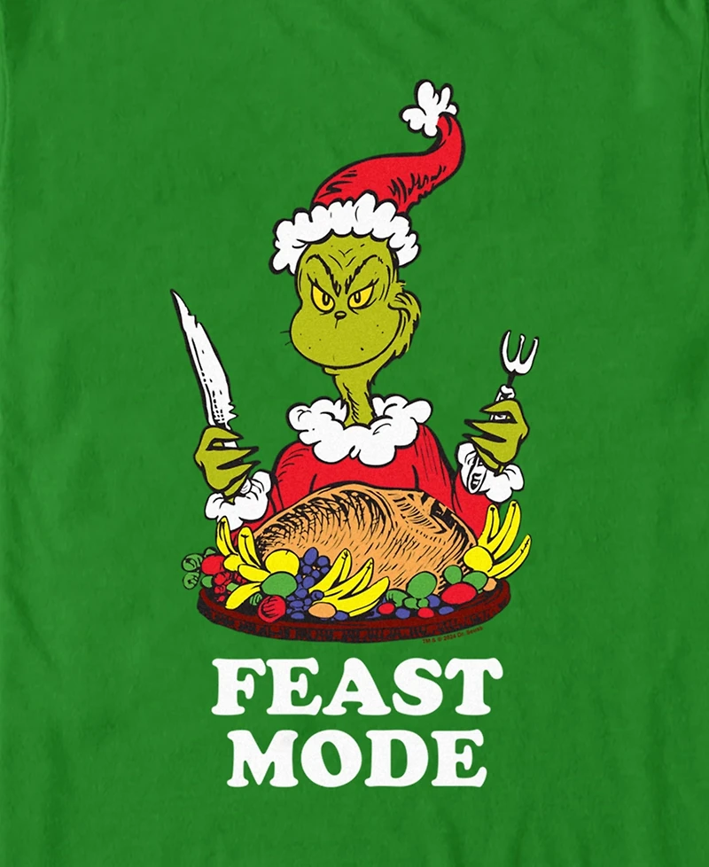 Fifth Sun Men's Grinch Feast Short Sleeve T-Shirt