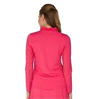 G Lifestyle Clothing Women's G Lifestyle Long Sleeve Double Ruffle Top