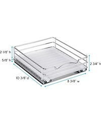 Florida Brands Pull Out Cabinet Organizer for Spices, Cans 8.5 x 10.5 In