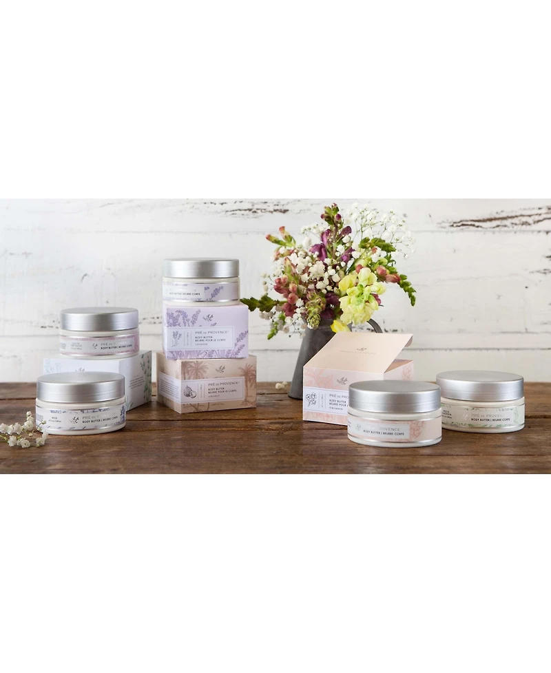 Pre de Provence Body Butter Shea Enriched, 6.7 Fl Oz, Lily of the Valley
