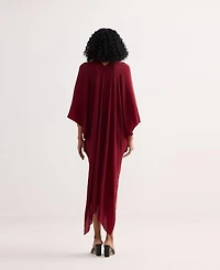 Reistor Women's Front twist Kaftan Dress