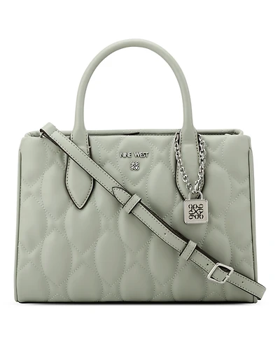 Nine West Designer Rue Medium Satchel Bag