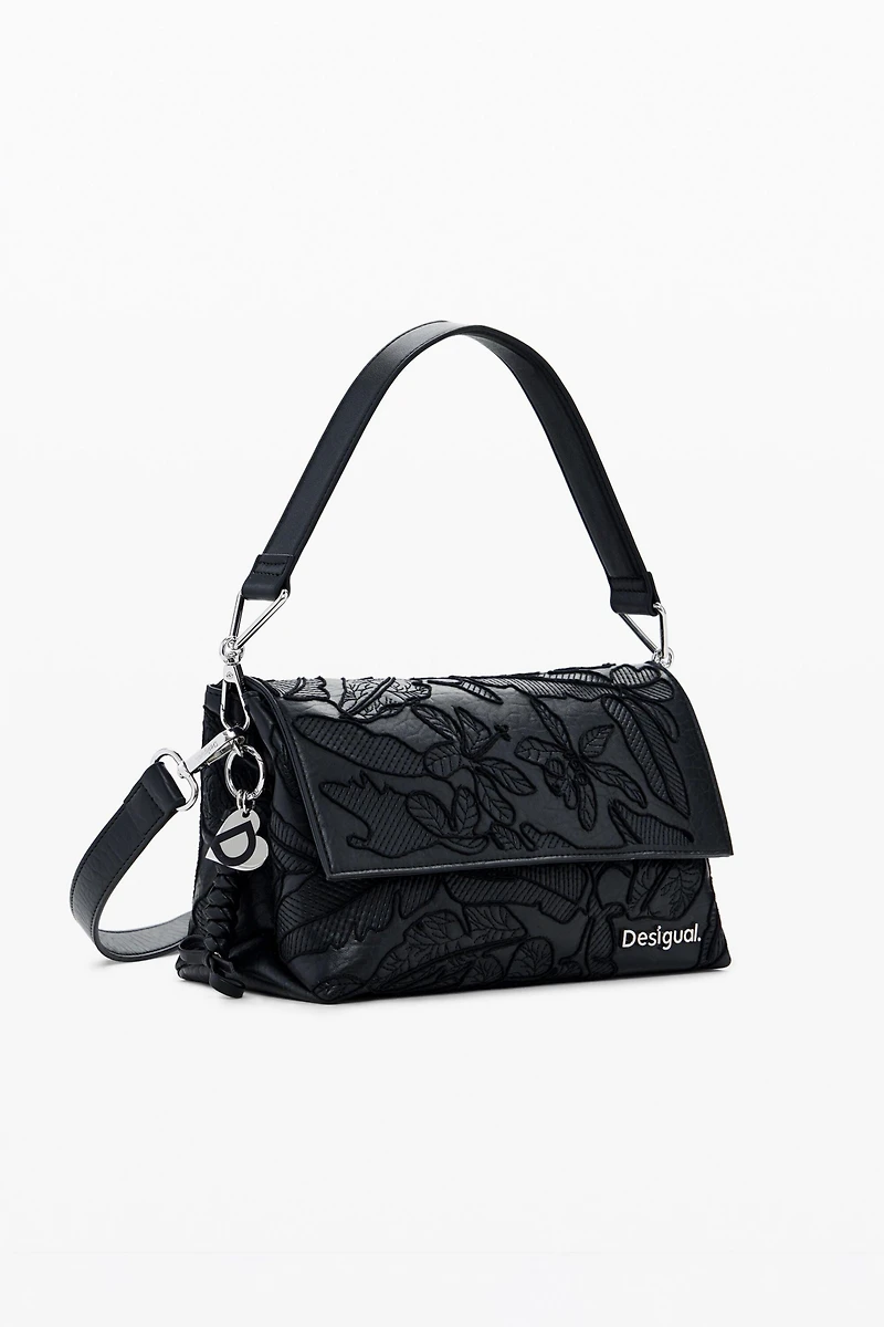 Desigual Women's Medium embroidered crossbody bag