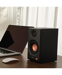 Hi-Res Audio Certified Monitor Speakers, Bluetooth V5.4 Active Bookshelf 2.0 Computer Speaker (Pair)