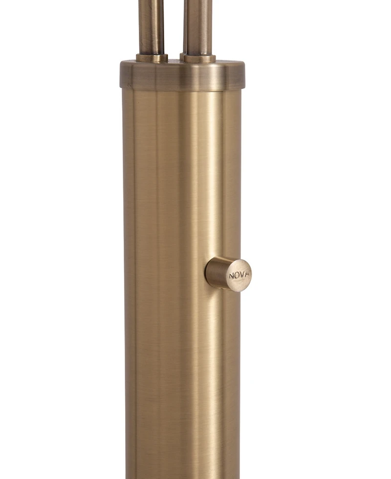 Nova of California Concord 85" 3 Light Switch Arc Floor Lamp