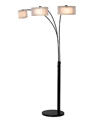 Nova of California Amarillo 84" 3 Light Switch Arc Floor Lamp