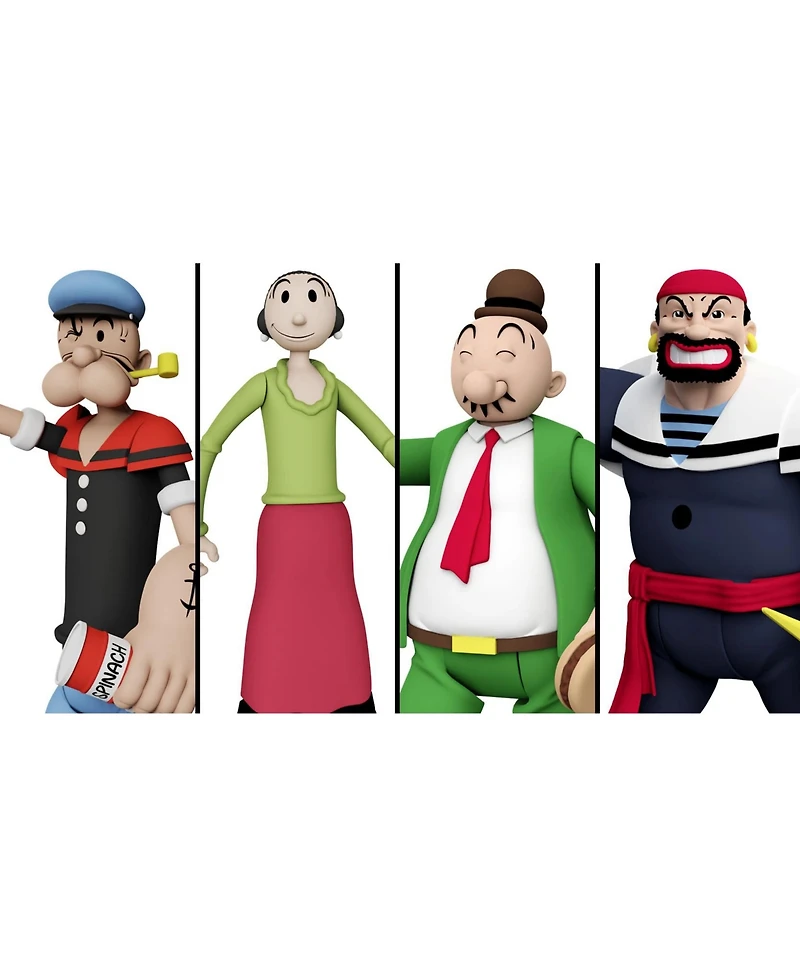 Boss Fight Studio Power Stars Bluto as Sindbad Action Figure – Retro Style Collectible Figurine from Popeye the Sailor Meets Sindbad the Sailor