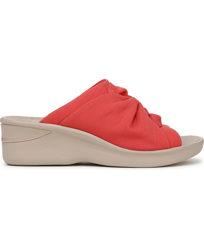 LifeStride Women's Smile Washable Slide Wedge Sandals