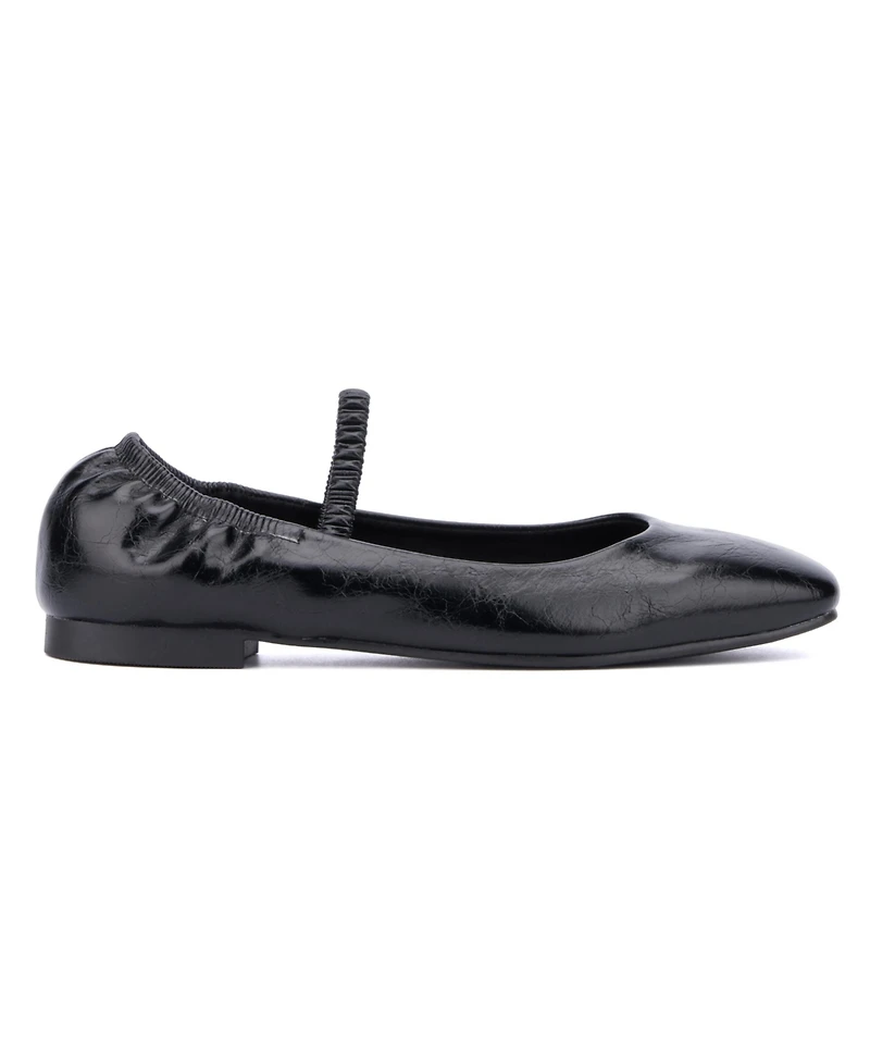 Women's Paris Elastic Back Flat Ballet Flats