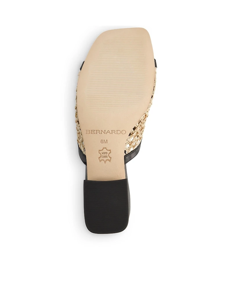 Bernardo Footwear Jenne Low Heel Sandal