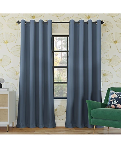 Oslo Theater Grade Extreme 100% Blackout Grommet Curtain Panel