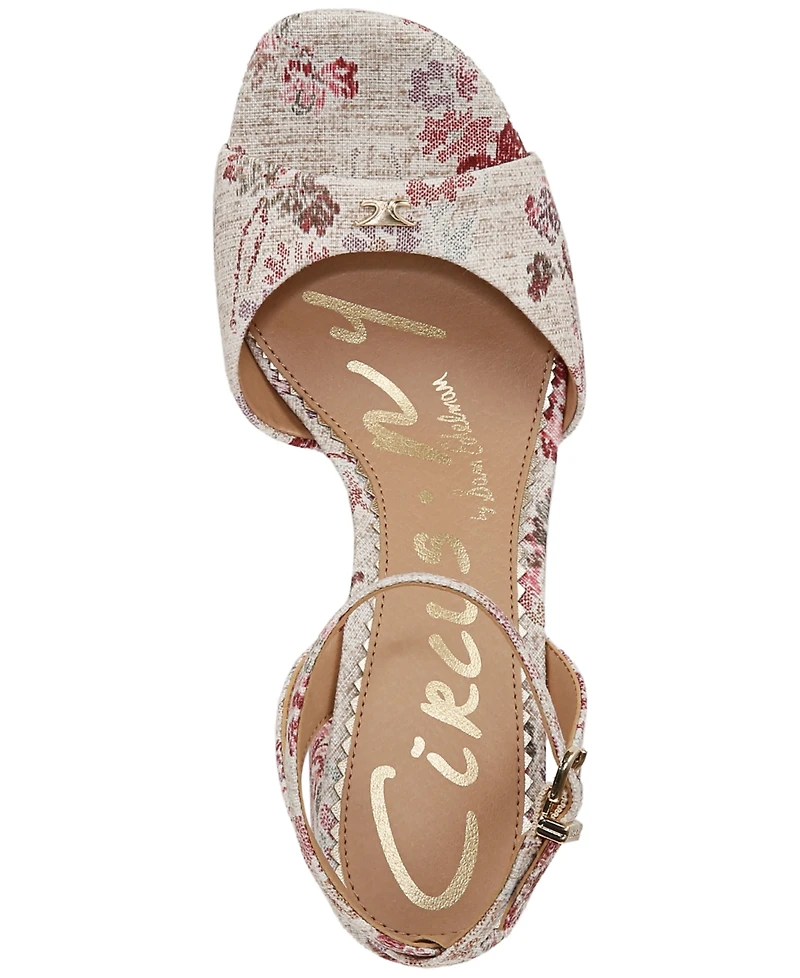 Circus Ny by Sam Edelman Aria Two-Piece Block-Heel Dress Sandals