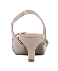 Jones New York Women's Charbeau Kitten Heel Slingback Pumps