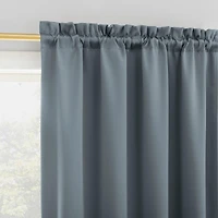Preston Energy Saving Blackout Rod Pocket Curtain Panel