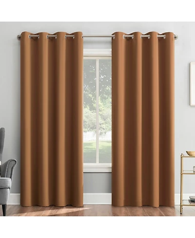 Saxon Energy Saving Blackout Grommet Curtain Panel