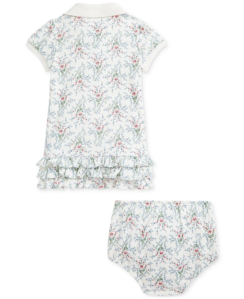 Polo Ralph Lauren Baby Cotton Ruffled Dress
