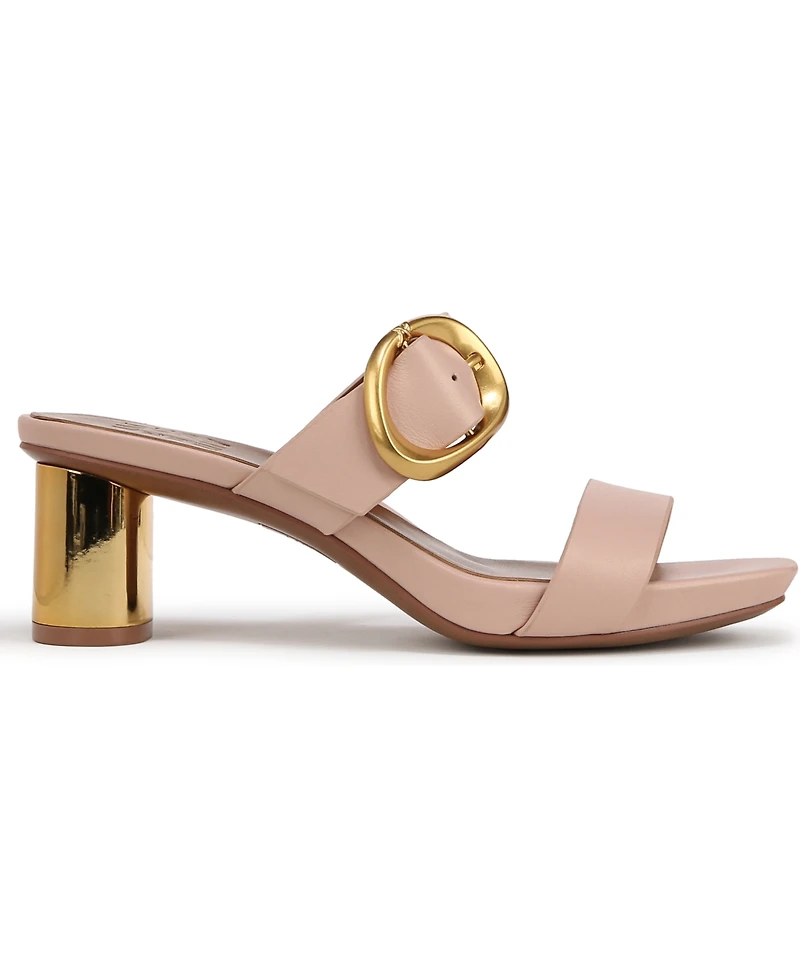 Naturalizer Women's Ida Square Open Toe Slide Dress Sandals