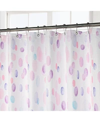 Awesome Home Watercolor Painter Dots Texture Shower Curtain, 72"X72"