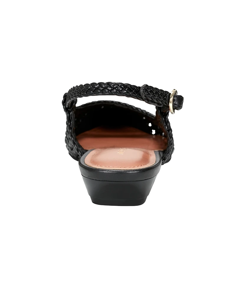 Marc Fisher Women's Kelysa Woven Slingback Flats