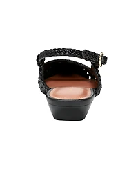 Marc Fisher Women's Kelysa Woven Slingback Flats