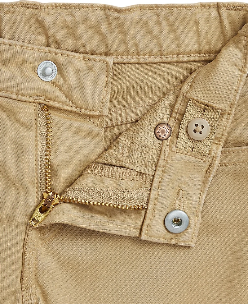 Polo Ralph Lauren Toddler and Little Boys Sullivan Slim Stretch Sateen Pant