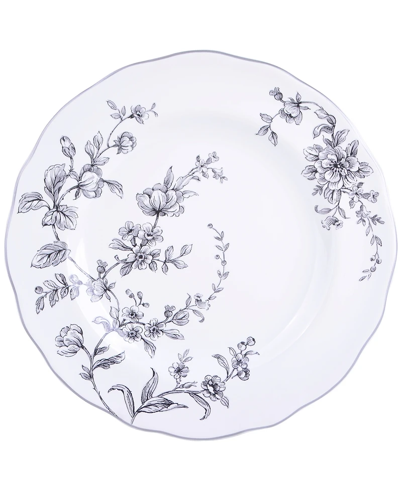 222 Fifth Bellamy Porcelain 12 Pc. Dinnerware Set, Service for 4