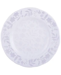 222 Fifth Refreshed Floral White Porcelain 12 Pc. Dinnerware Set, Service for 4