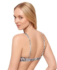 Salt + Cove Juniors' Plaid Underwire Bikini Top, Exclusively at Macy's