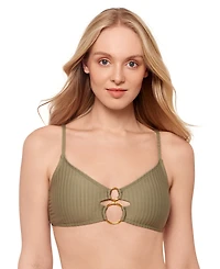 Salt + Cove Juniors' O-Ring Bikini Top, Exclusively at Macy's