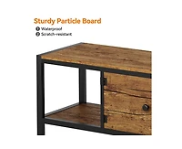 gaomon 58 Inch Tv Stand for Bedroom, Farmhouse Tv Cabinet with Storage, Tv Consoles up to 65 Inch Tv