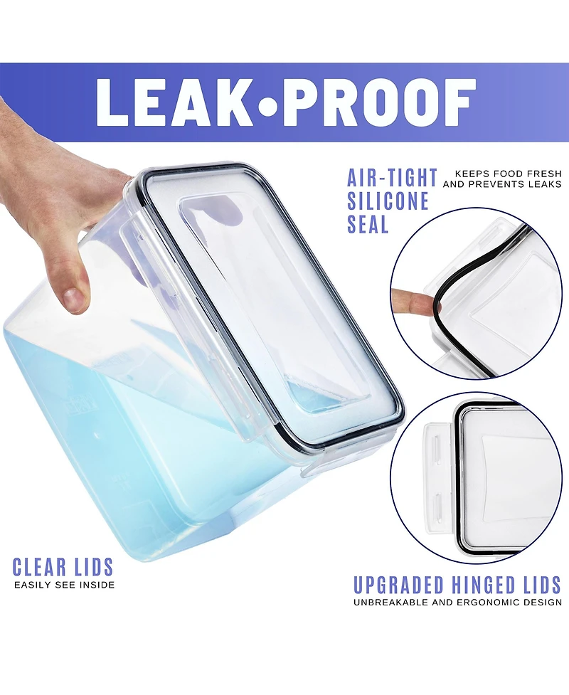 Sorbus Pack (121oz/15cups) Airtight Food Storage Containers with Lids