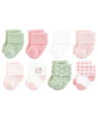 Hudson Baby Baby Girls Hudson 12Pk Terry Socks