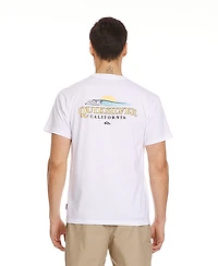Quiksilver Men's California Surf Short Sleeve T-Shirt