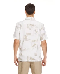 Quiksilver Waterman Men's Island Magic Woven Shirt