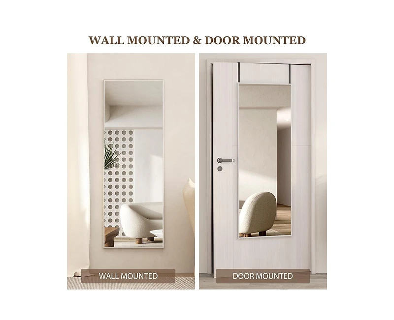 Vlsrka Wall / Door Full Length Mirror
