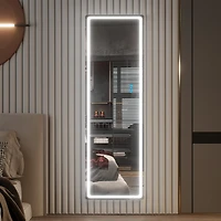 Vlsrka Full-Length Mirror with Adjustable Rgb Lighting