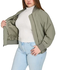 Levi's Trendy Plus Lightweight Zip-Front Bomber Jacket