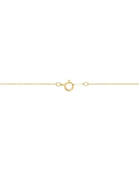 Honora Cultured Ming Pearl (11mm) & Diamond (1/5 ct. t.w.) Swirl 18" Pendant Necklace in 10k Gold