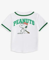 Epic Threads Toddler Boys 2T-4T Peanuts Graphic Short-Sleeve Baseball T-Shirt, Exclusively at Macy's