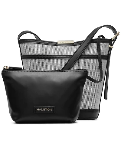 Halston Jagger Medium Bucket Bag
