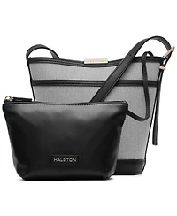 Halston Jagger Medium Bucket Bag