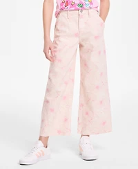 Epic Threads Little & Big Girls Riveria Cropped Wide Leg Pants, Exclusively at Macy's