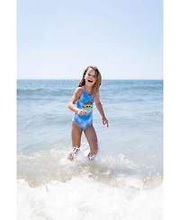 The Mandalorian Little Girls Star Wars One Piece Bathing Suit to