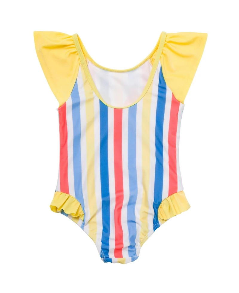 CoComelon Toddler Girls Tomtom Yoyo Jj One Piece Bathing Suit