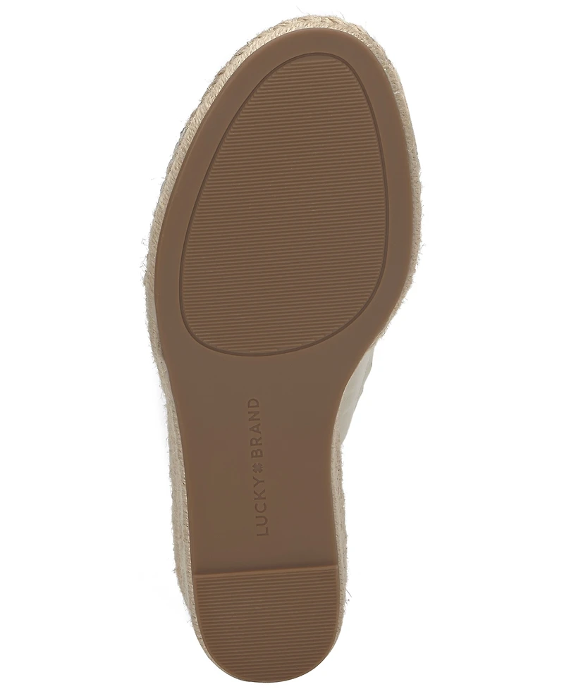 Lucky Brand Women's Cabriah Platform Wedge Sandals