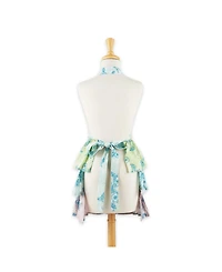 Design Imports Sweet Floral Ruffle Apron