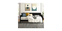 Slickblue Velvet Upholstered Daybed with Contemporary Modern Design