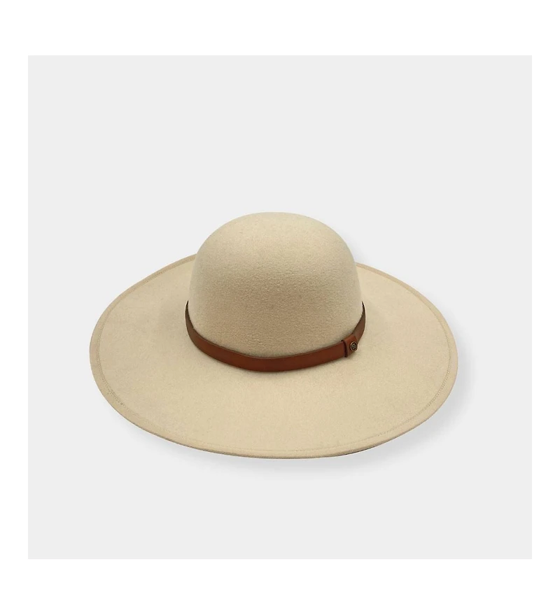 Kanut Sports Womens Porter Faux Leather Band Brimmed Hat