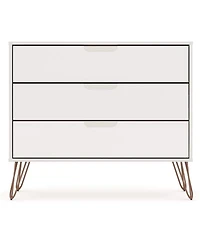 Slickblue Modern Scandinavian Style Bedroom 3-Drawer Dresser