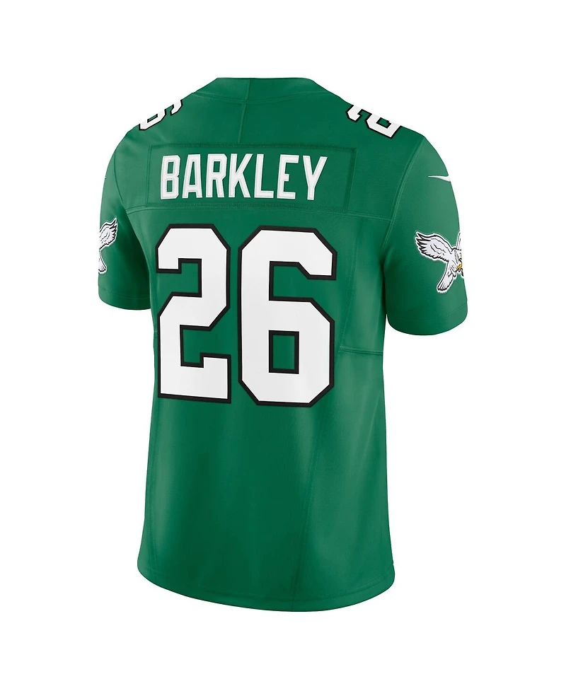 Nike Men's Saquon Barkley Kelly Green Philadelphia Eagles Alternate Vapor F.u.s.e. Limited Jersey